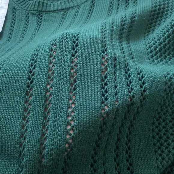 Forever 21 Long Sleeve Cropped Sweater Top - Picture 5 of 5